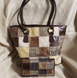 Purse and wallet set